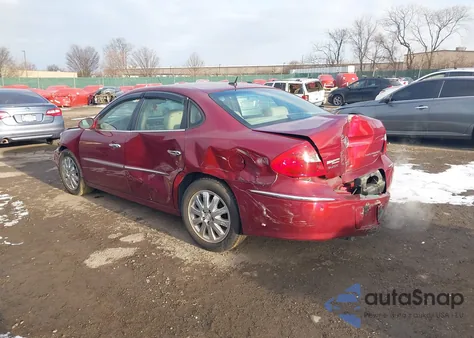 2008 Buick Lacrosse Cxl из США, поврежденный, VIN 2G4WD582181377434